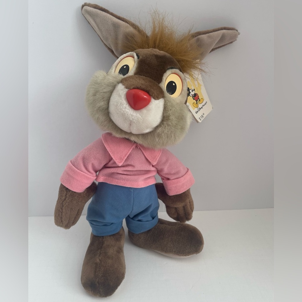 Rare Vintage Brer Rabbit with Tags - Disney World 1990s Splash Mountain WT